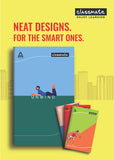 Classmate Longbook A4 Notebook Single Line 100 Pages ( PACK OF 18 )