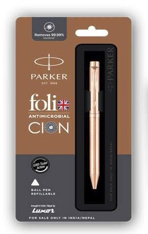 Parker Vector Rose Gold PARKER FOLIO ANTIMICROBIAL