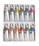 CAMEL ARTISTS' HEAVY BODY ACRYLIC COLOURS 40ML X 12 SHADES