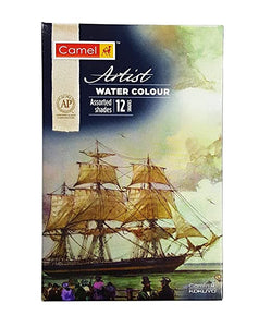 CAMEL ARTIST WATER COLOUR TUBES 5ML X 12 SHADE