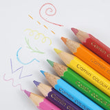 Camlin Colour Pencils 12 Shade Half Size