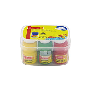 Camel Poster Colours 6 Shades Plastic Pack