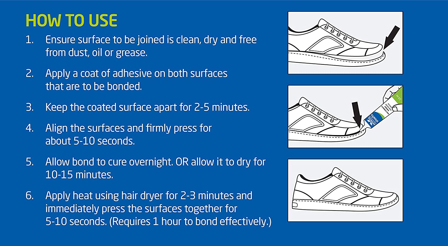 Pidilite Fevicol Shoefix High Strength Durable Shoe and Footwear