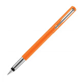 PARKER VECTOR STANDARD CHROME TRIM FOUNTAIN PEN WITH 3 INK CARTRIDGES