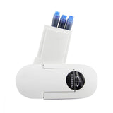 PARKER VECTOR STANDARD CHROME TRIM FOUNTAIN PEN WITH 3 INK CARTRIDGES