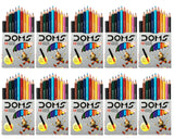 DOMS COLOUR PENCILS HALF SIZE 10 SHADES