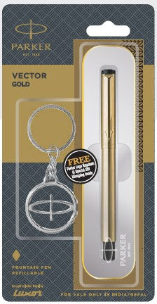 Parker Pen 50 Rupees VINTAGE PEN Parker Vector Model 16383 Silver