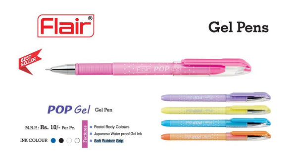 10 Rupees What Is The Best Gel Pen For Writing FLAIR POP GEL PEN