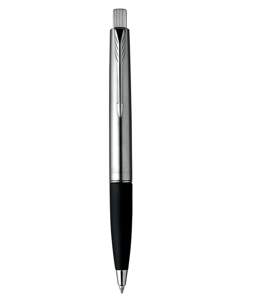 PARKER FRONTIER STAINLESS STEEL CHROME TRIM BALL PEN –