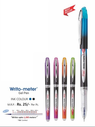 Writeometer Pens FLAIR WRITOMETER GEL PEN – SEEMKART.COM