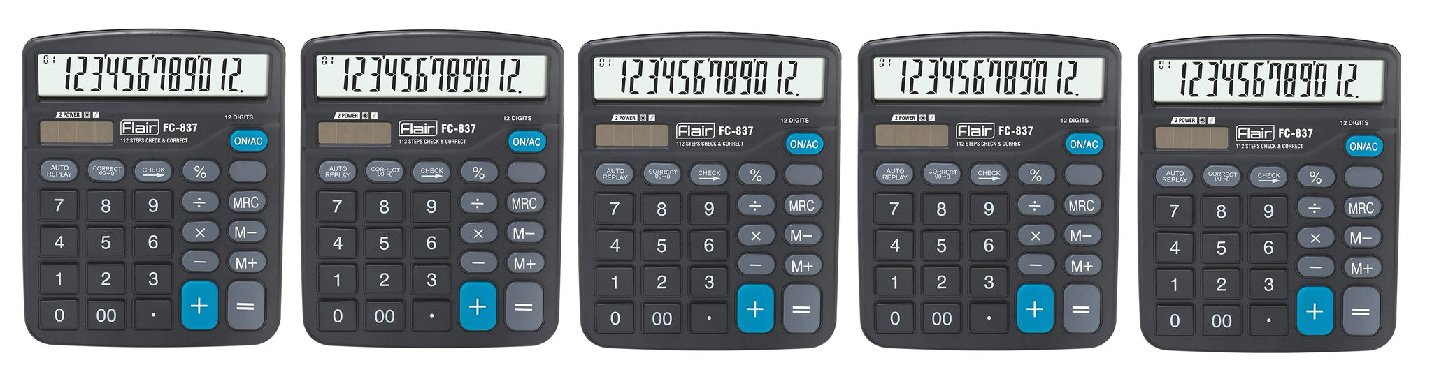 Flair Fc 837 Desktop Calculator